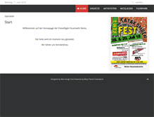 Tablet Screenshot of feuerwehr-rems.at